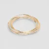 Bague 5 Anneaux Argent^Une A Une Discount