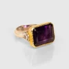 Bague Art Déco Crystal AMÉTHYSTE^Une A Une Online