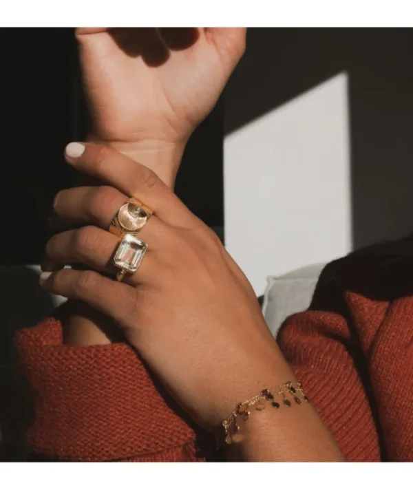 Bague Art Déco Crystal AMÉTHYSTE^Une A Une Online