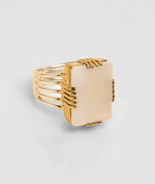 Bague Athena Pierre De Lune^Une A Une New