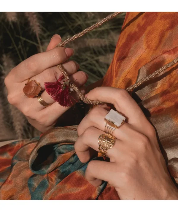 Bague Athena Pierre De Lune^Une A Une New