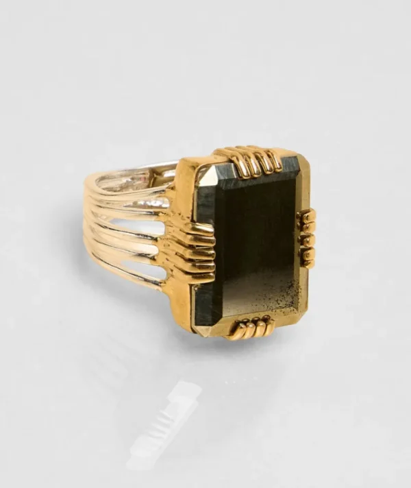 Bague Athena Pyrite^Une A Une Hot