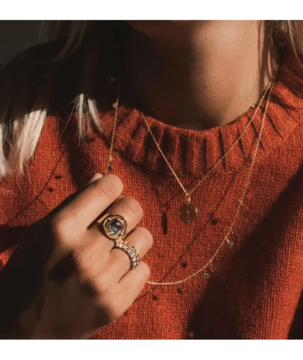 Bague Chaine Argent^Une A Une Clearance