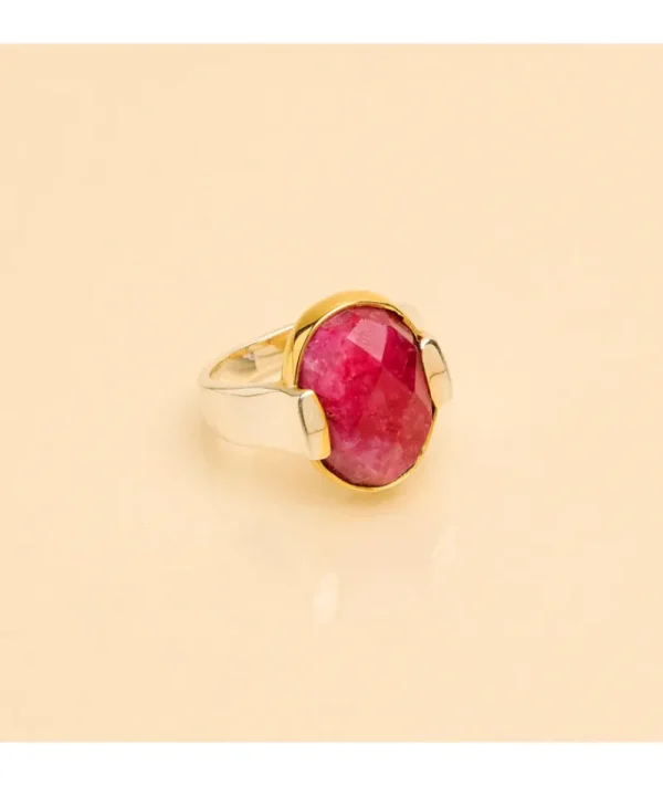 Bague Chery Rubis^Une A Une Hot