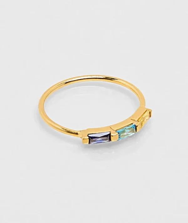 Bague Crystal Bleu^Une A Une Online