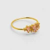 Bague crystal multi rose^Une A Une Hot