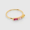 Bague Crystal Rose^Une A Une New