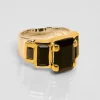 Bague Hathor Onyx Noir^Une A Une Hot