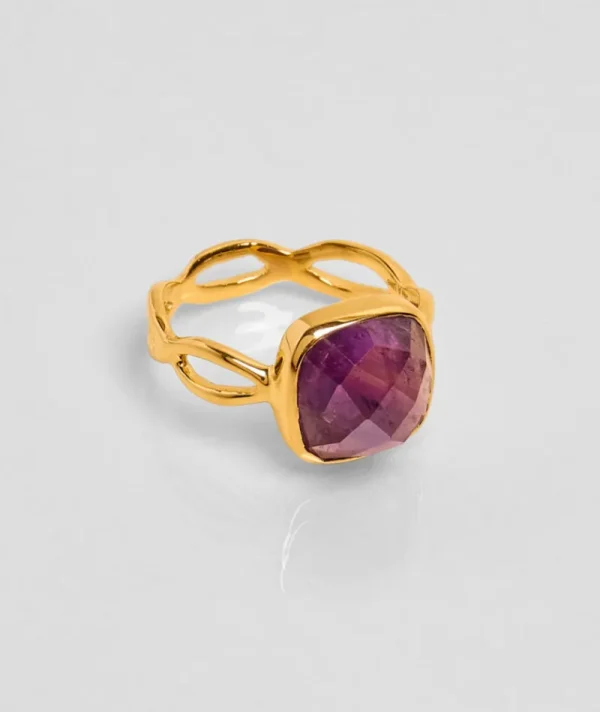 Bague La Tresse Amethyste^Une A Une Online