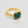 Bague La Tresse Emeraude^Une A Une Online