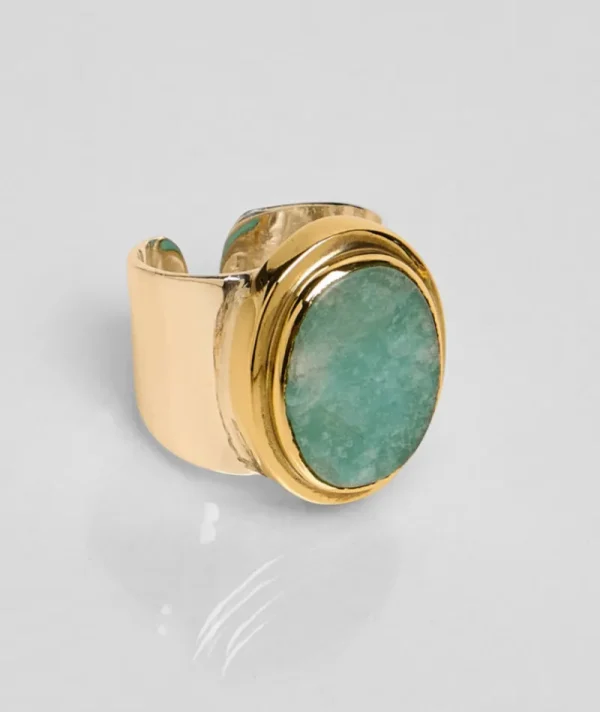 Bague Lima Amazonite^Une A Une Outlet