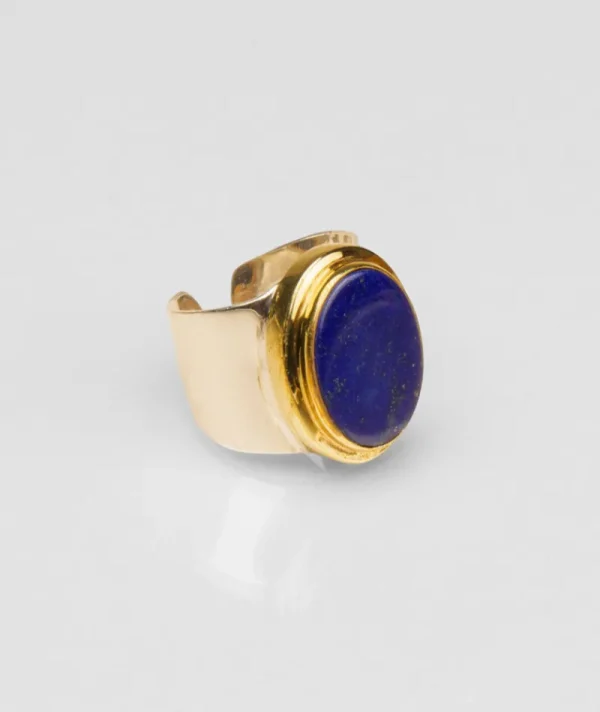 Bague Lima Lapis Lazuli^Une A Une Fashion