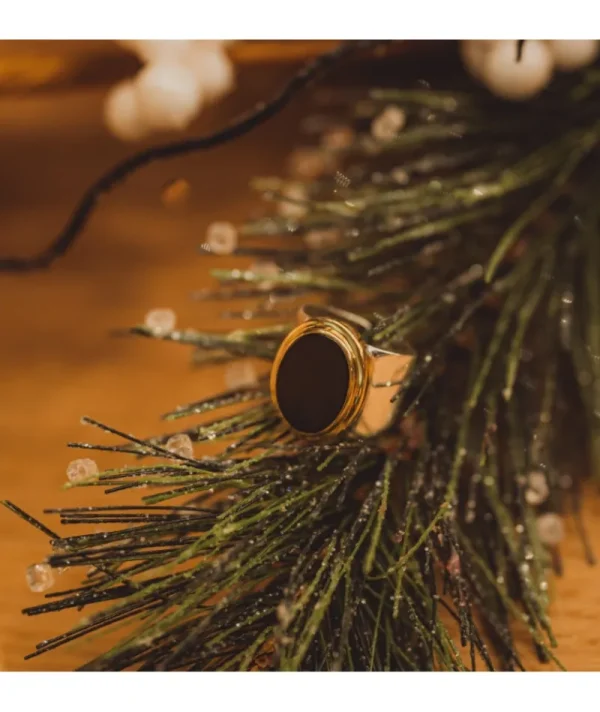 Bague Lima Onyx^Une A Une Hot