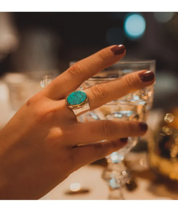 Bague Lima Turquoise^Une A Une New