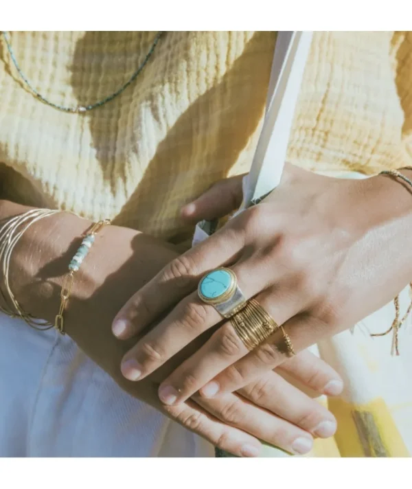Bague Lima Turquoise^Une A Une New