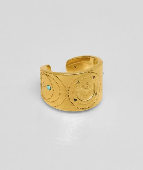 Bague Moon^Une A Une Clearance
