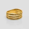 Bague Night Noire^Une A Une Outlet