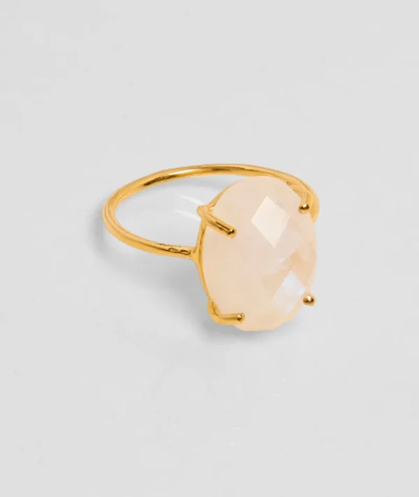Bague Paradis Pierre De Lune^Une A Une Sale