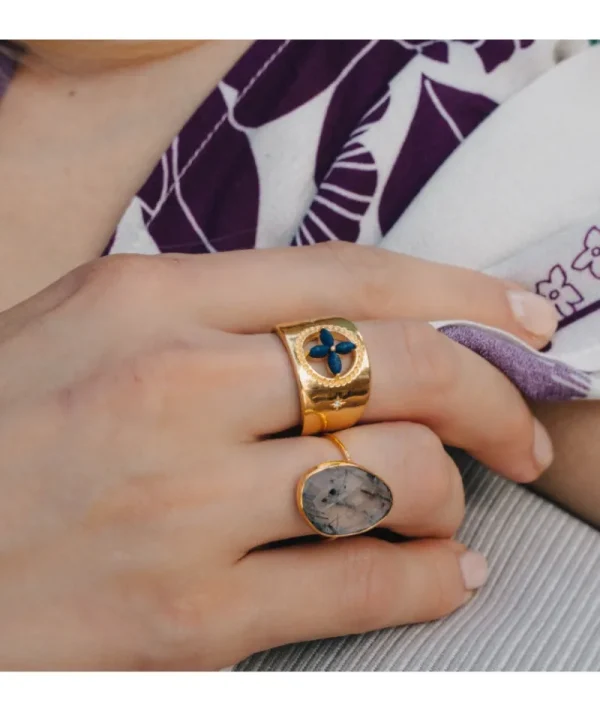 Bague Pondy Quartz Rutile^Une A Une Best