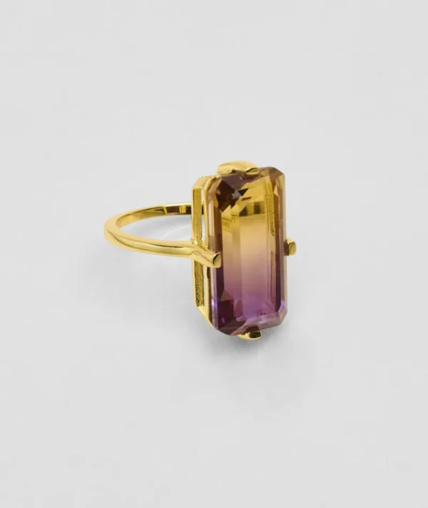 Bague Rain Ocre Et Violet^Une A Une Outlet