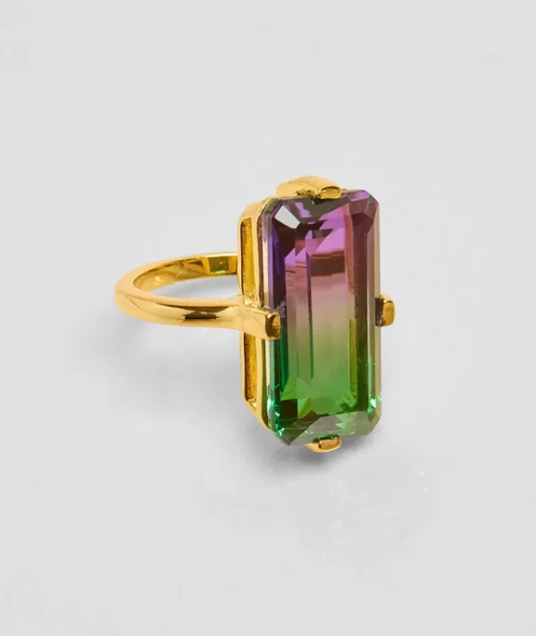 Bague Rain Violet^Une A Une Outlet