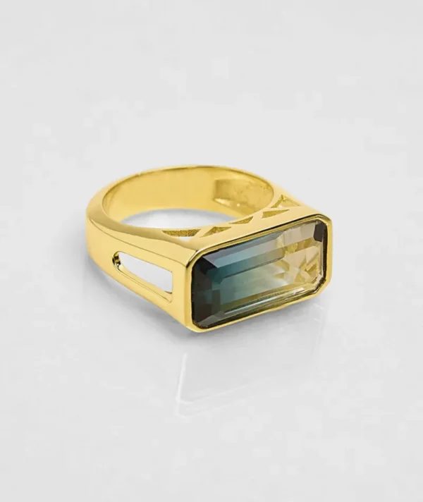 Bague Rainbow Bleu^Une A Une Outlet