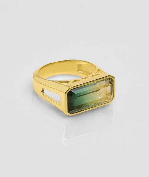 Bague Rainbow Vert^Une A Une Online