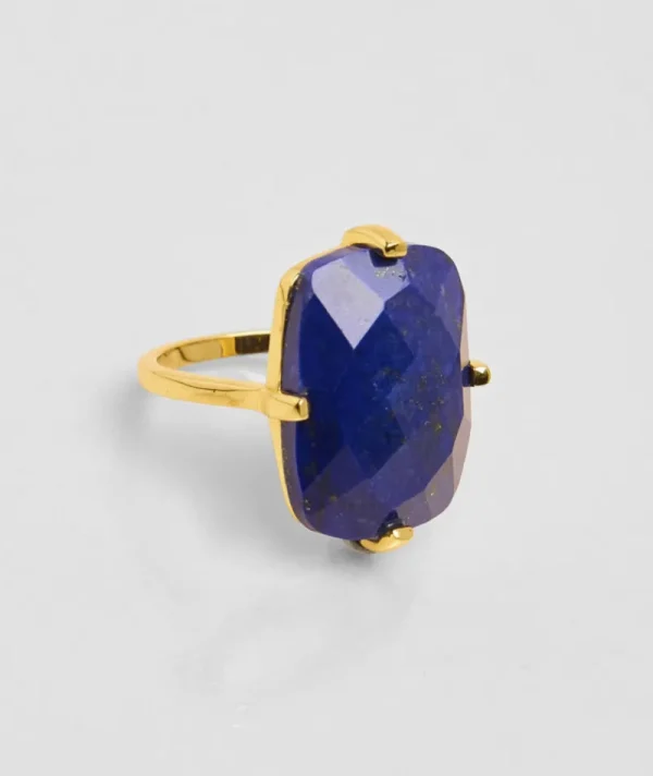 Bague Rectangle Lapis Lazuli^Une A Une Online