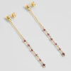 Boucles d'oreilles Asha Bordeaux^Une A Une Best
