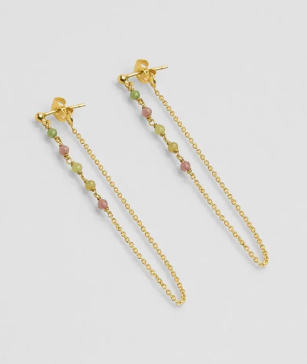 Boucles d'oreilles Gali Multi Tourmaline^Une A Une Sale