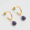 Boucles d'oreilles Goutte Lapis^Une A Une Online