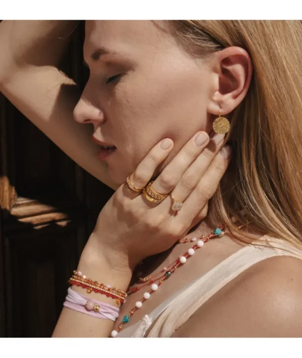 Boucles D'oreilles Moon^Une A Une Hot