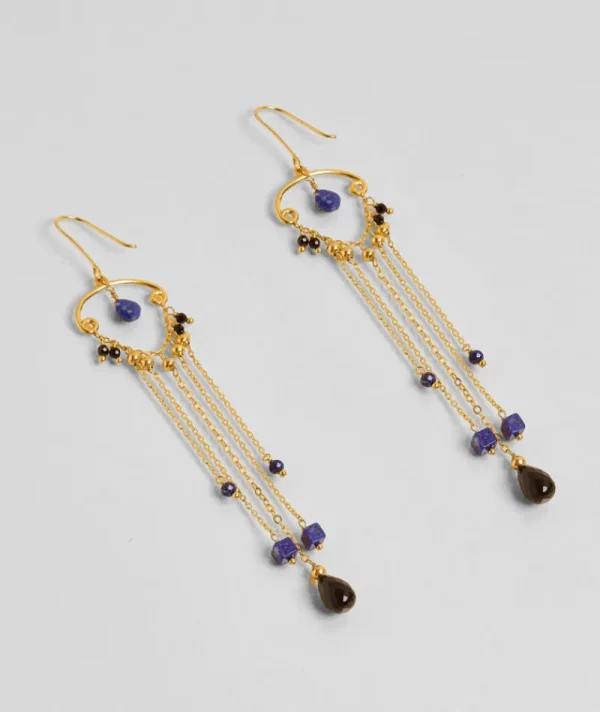 Boucles d'oreilles Multi Goutte Lapis^Une A Une Online