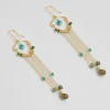 Boucles d'oreilles Multi Goutte Emeraude^Une A Une Online