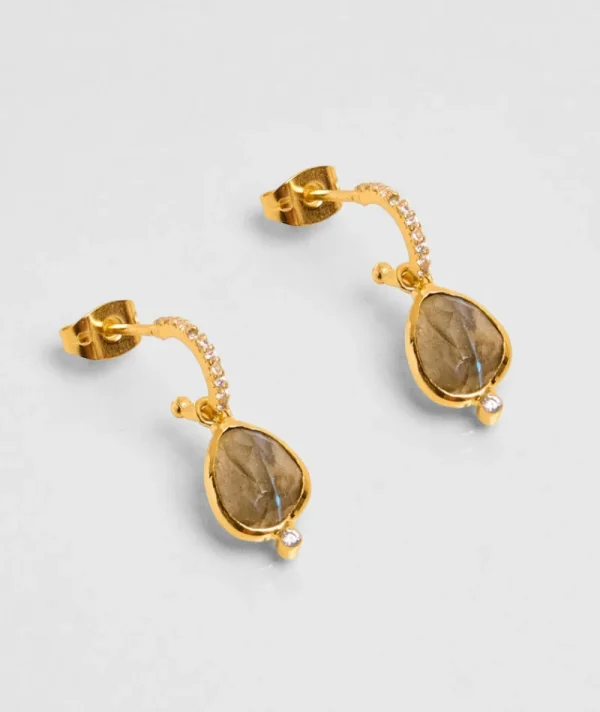 Boucles d'oreilles Netu Labradorite^Une A Une Discount