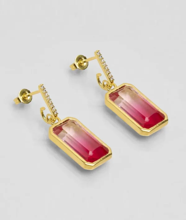 Boucles d'oreilles Rainbow Fuchsia^Une A Une Online