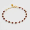 Bracelet Alwar Grenat^Une A Une Fashion