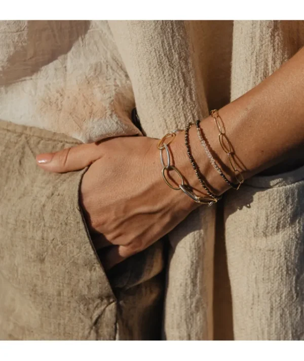 Bracelet cable xl duo^Une A Une New