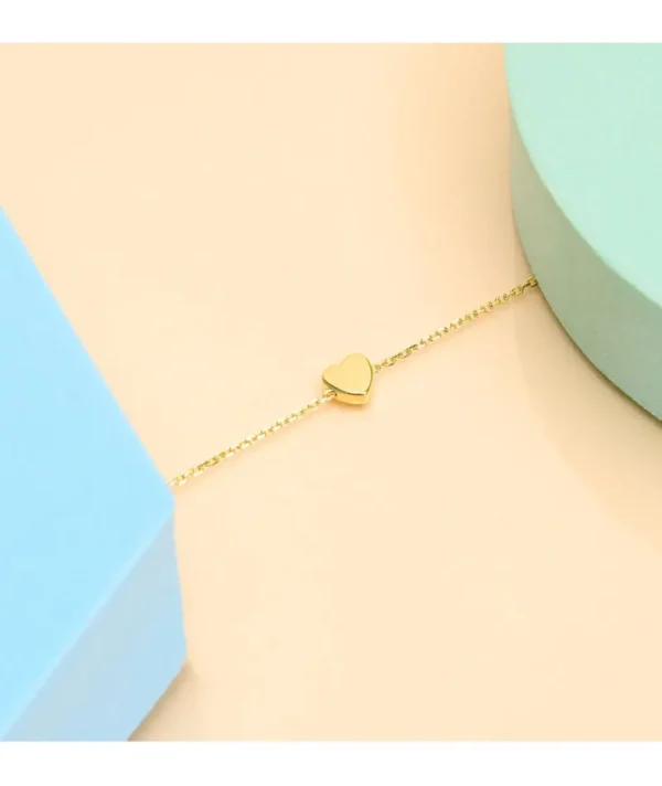 Bracelet coeur or^Une A Une Sale
