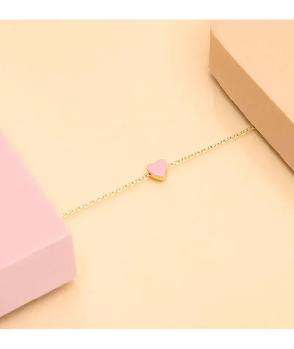 Bracelet Coeur Rose^Une A Une Best