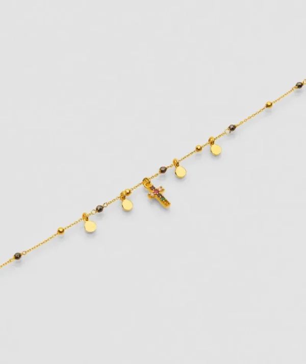 Bracelet Goa Charm Croix^Une A Une New