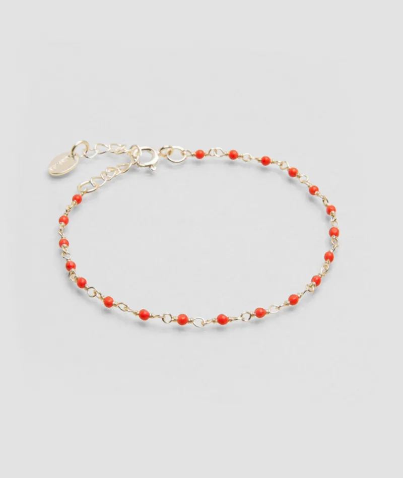 bracelet_inde_argent_cora_0.webp Bracelet inde argent corail^Une A Une Outlet