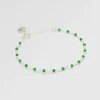 Bracelet inde argent emeraude^Une A Une Online