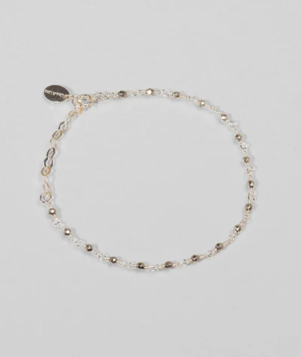 Bracelet inde argent pyrite^Une A Une Online