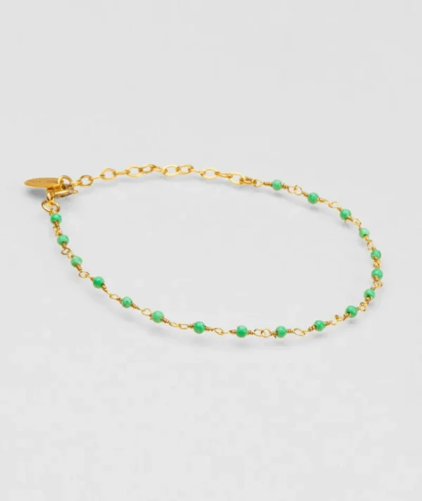 Bracelet inde chrysoprase^Une A Une Sale