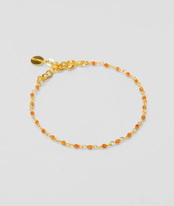 Bracelet inde cornaline^Une A Une Fashion