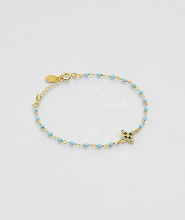 Bracelet Inde Flower Turquoise^Une A Une Outlet