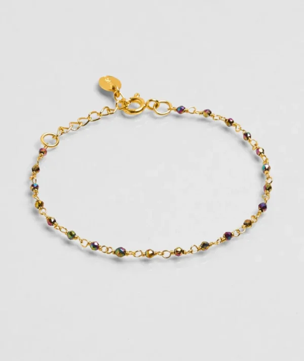 Bracelet Inde Hématite^Une A Une Sale