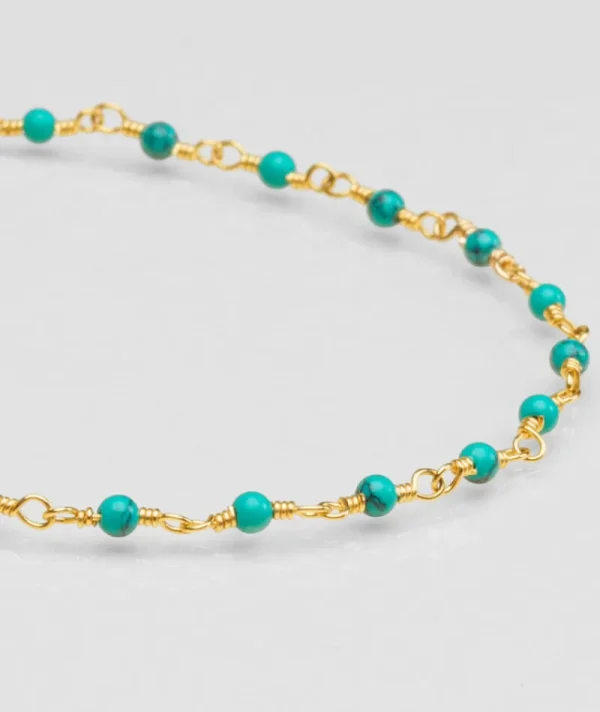 Bracelet inde lagon turquoise^Une A Une Hot