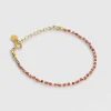 Bracelet Jaipur Agate Fushia^Une A Une Clearance